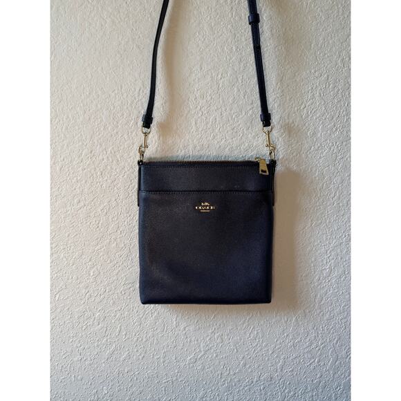 Coach Handbags - Coach Midnight Blue Crossbody